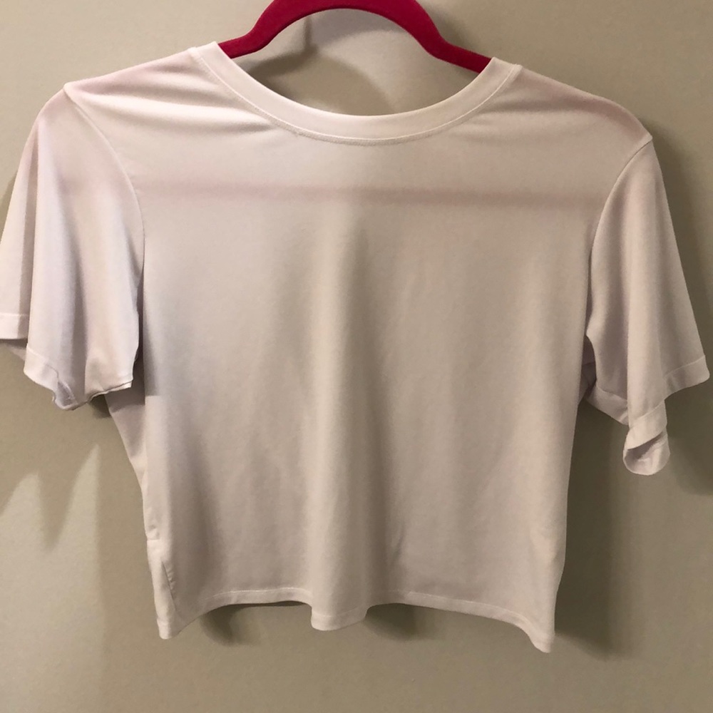 Fabletics Open Back Tie Crop Top